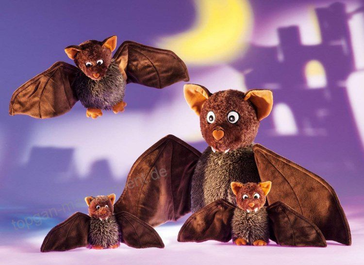 Schaffer-Plüschtier Fledermaus Dragomir, 18 cm