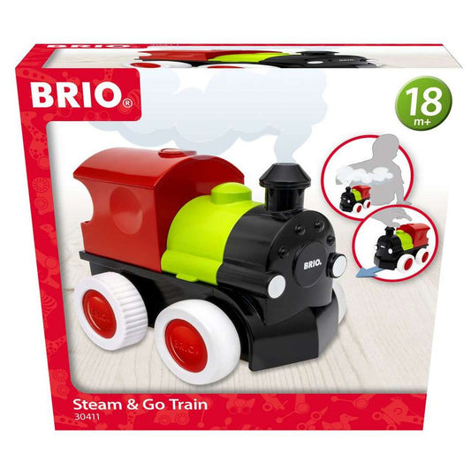 BRIO Steam &amp; Go Train