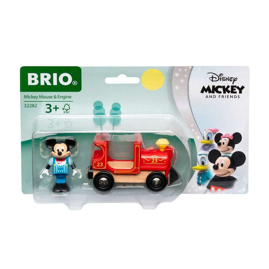 BRIO Mickey Mouse &amp; Engine