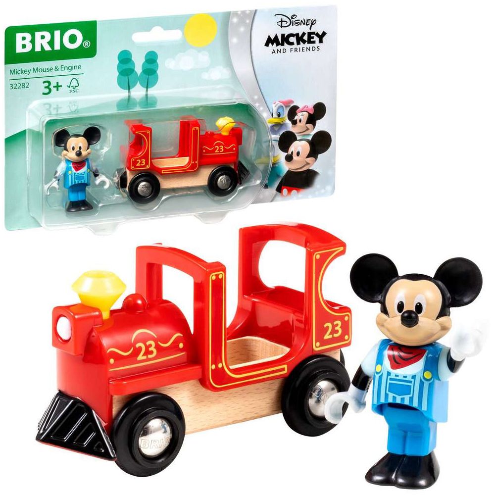 BRIO Mickey Mouse &amp; Engine