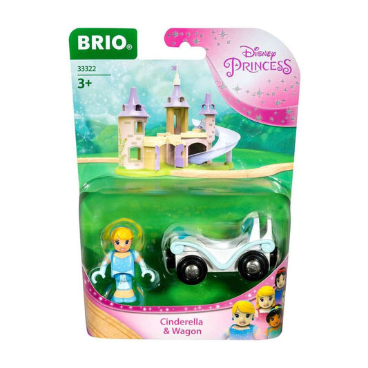 BRIO Disney Princess Cinderella &amp; Wagon