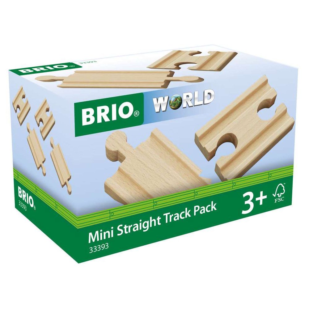 BRIO Mini Pack de Rails Droits