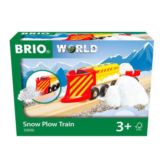 BRIO Snow Plough Train