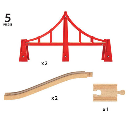 BRIO Double Suspension Bridge