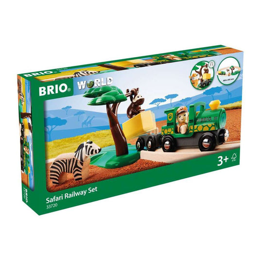 Ensemble ferroviaire BRIO Safari