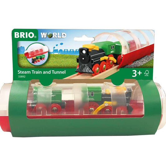 BRIO Tunnel &amp; Steam Train