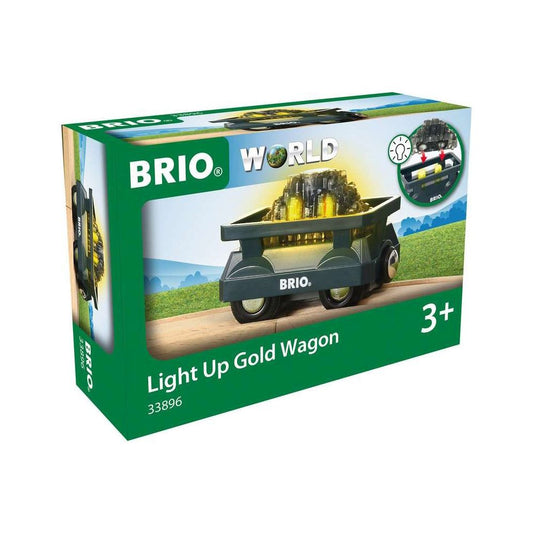 Wagon doré illuminé BRIO