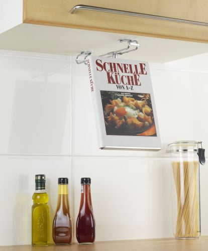 Wenko tablet and cookbook holder, stainless steel