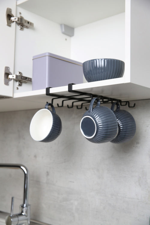 Wenko Schrankeinbau Tassenhalter, 2erschwarz