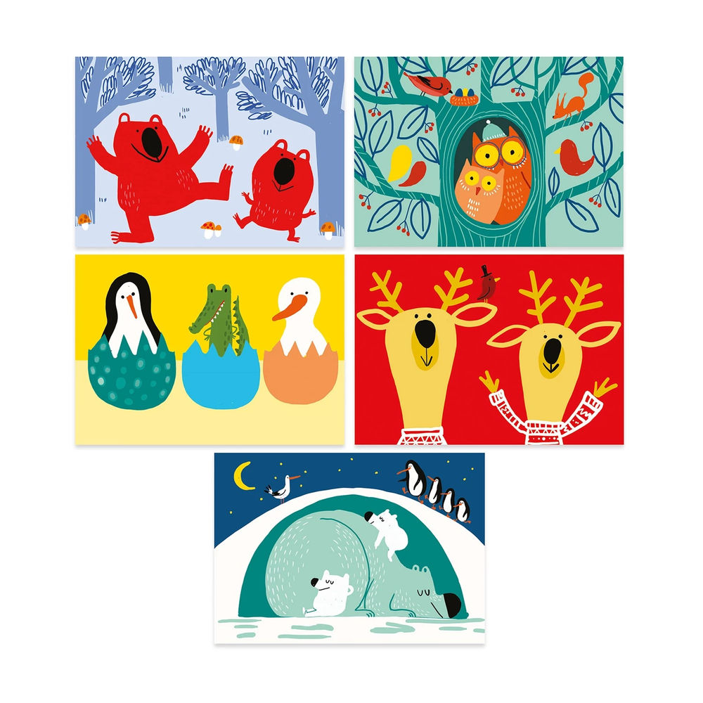 Djeco Scratchbilder Tiere entdecken