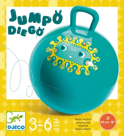 Djeco Hüpfball Jumpo Diego, Ø 45 cm