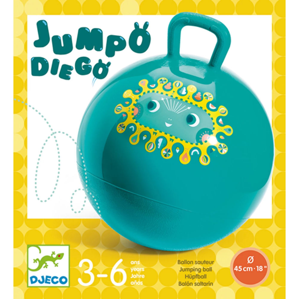 Djeco Hüpfball Jumpo Diego, Ø 45 cm