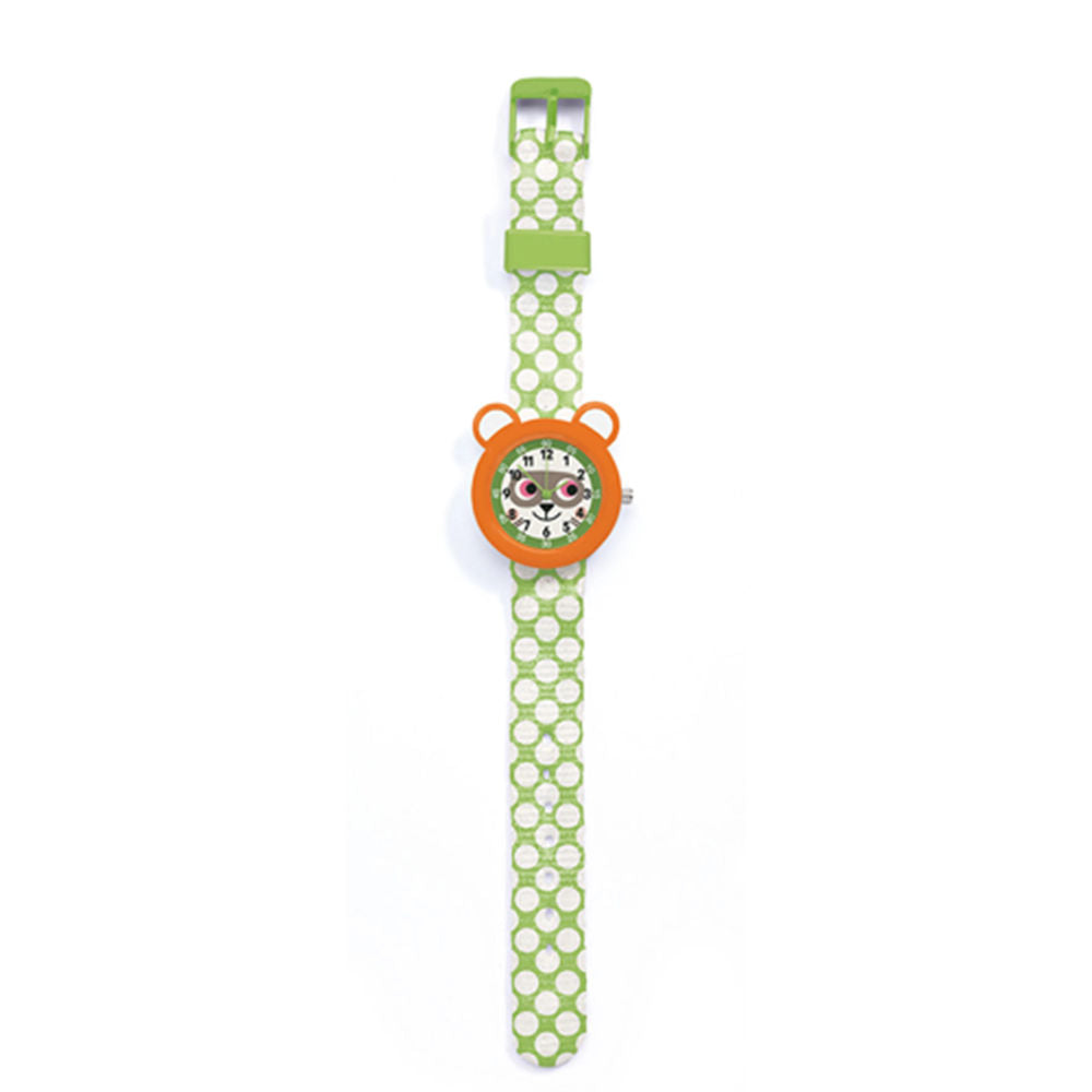 Djeco wristwatch raccoon