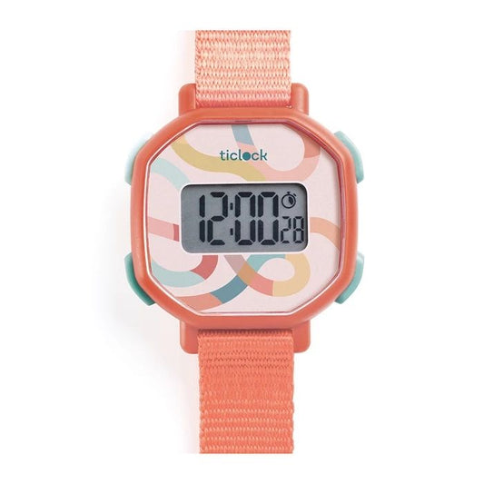 Djeco Digitale Armbanduhr Pastel volute