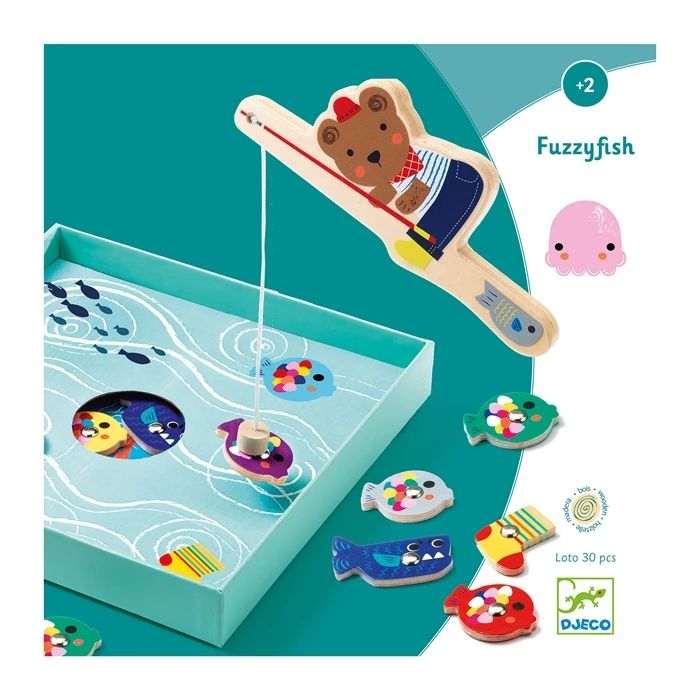 Djeco magnetic game Fuzzyfish