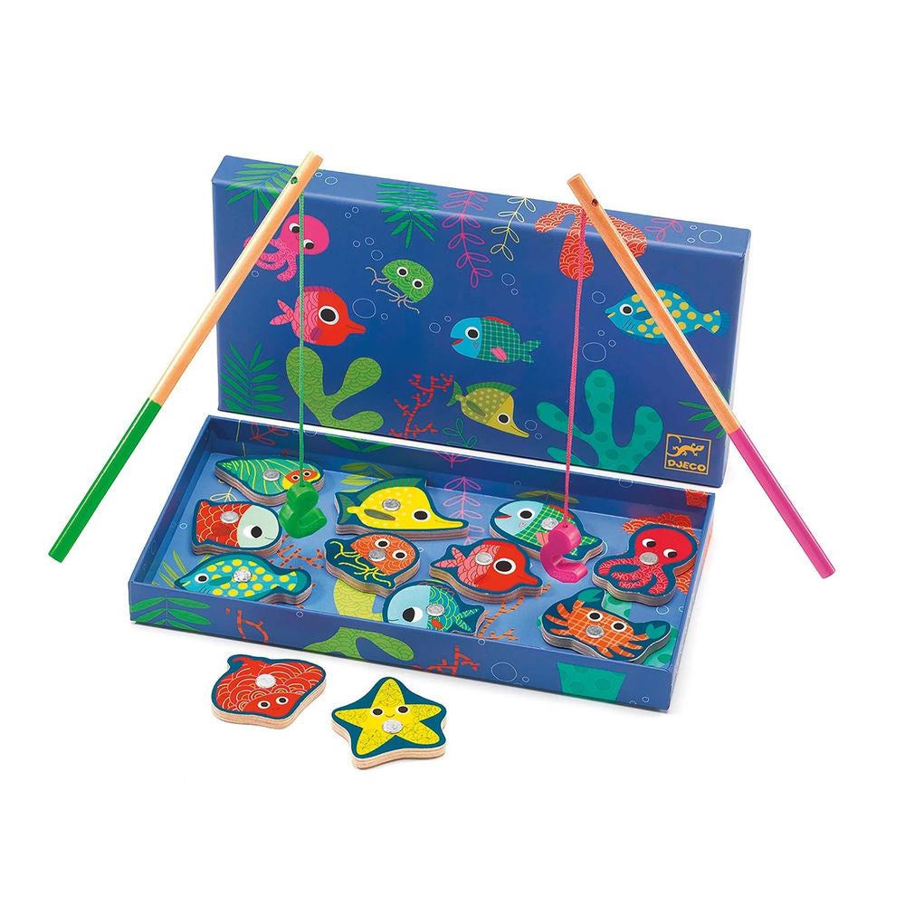 Djeco Magnetspiel Fishing Colour