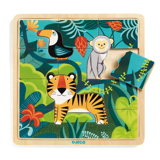 Puzzle Jungle, 15 Teile