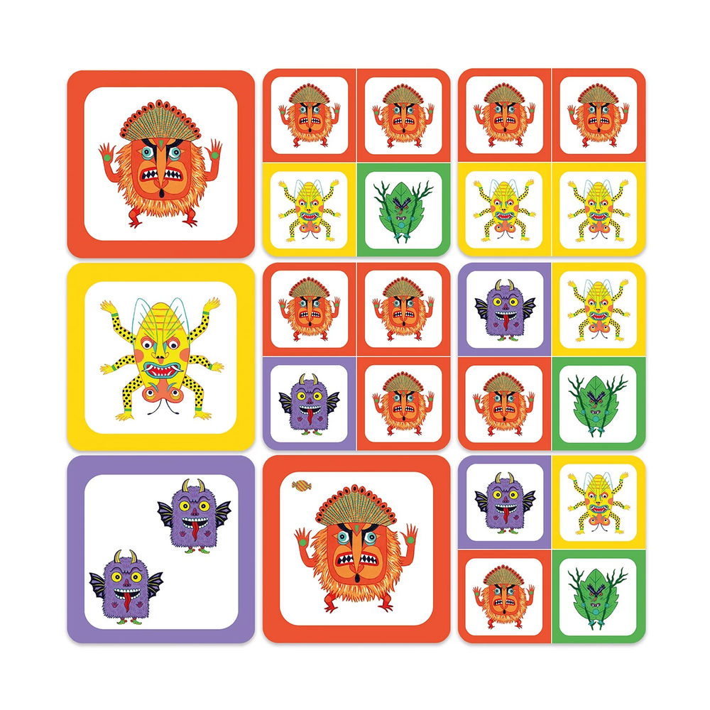 Djeco Kartenspiel Monstrio (mult)