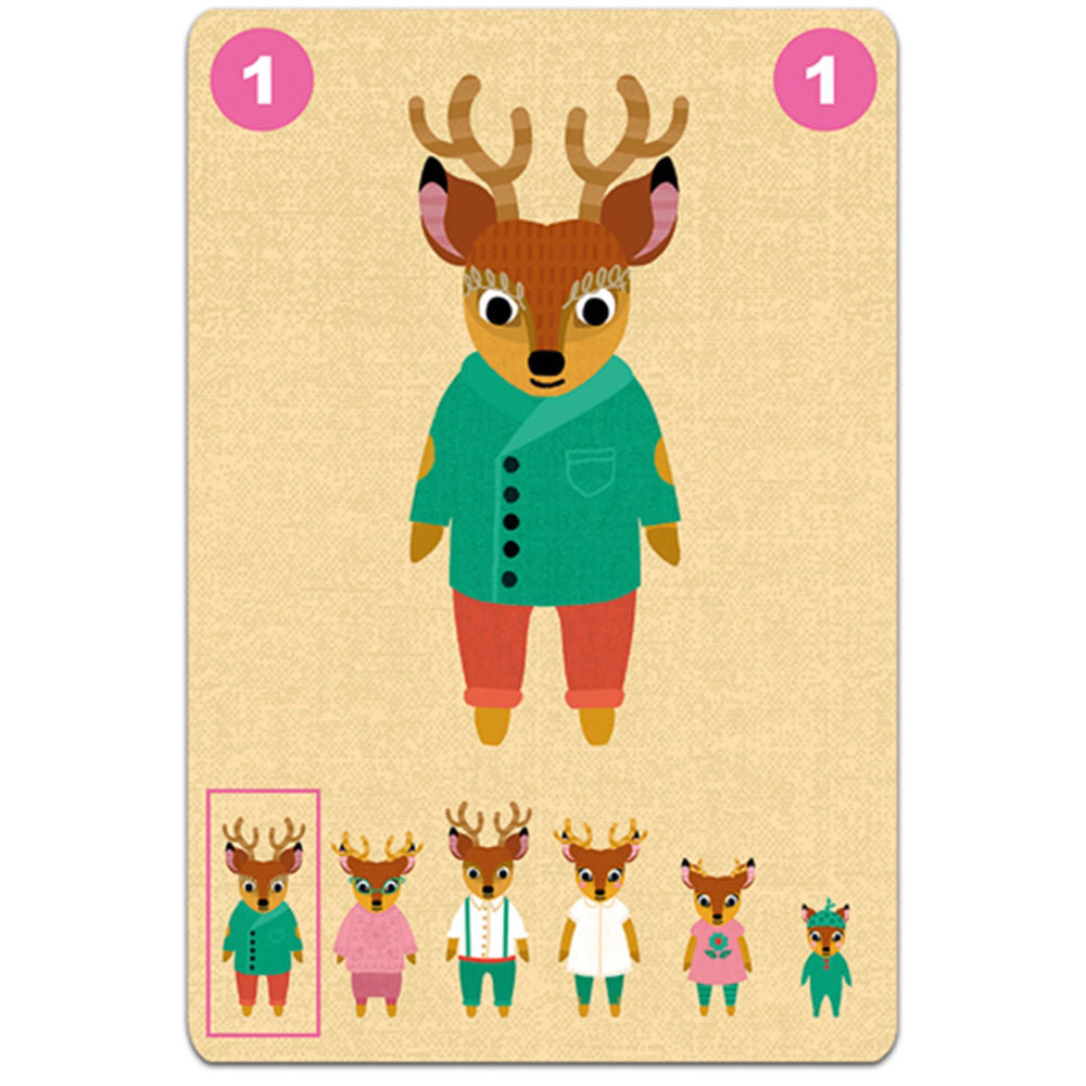 Djeco Kartenspiel Familou