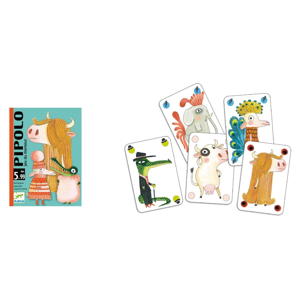 Djeco Kartenspiel Pipolo