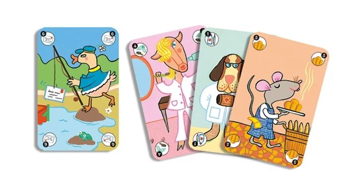 Djeco card game Happy Family