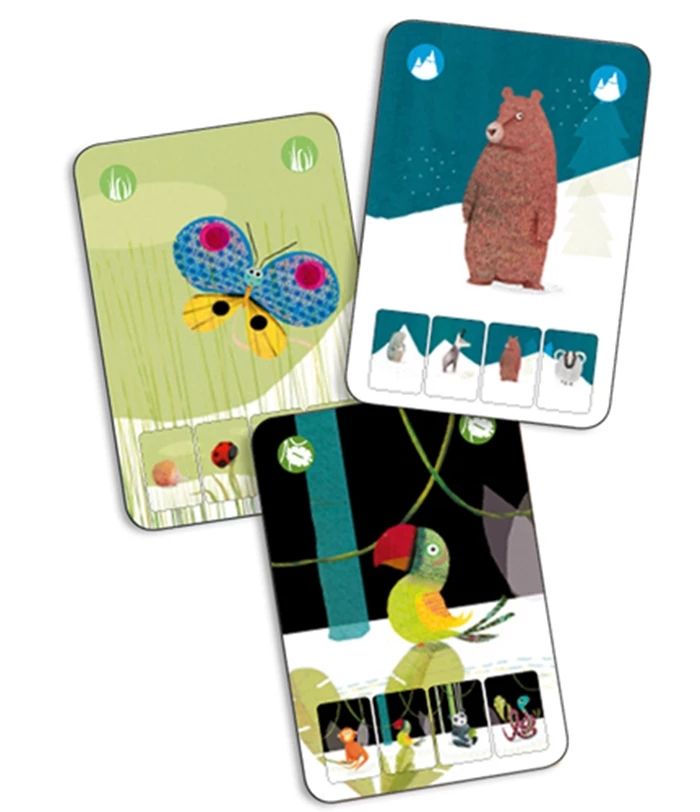 Djeco card game Mini Nature