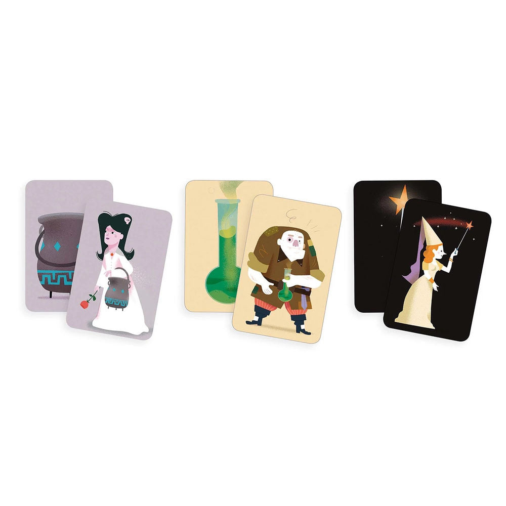 Djeco Kartenspiel Magic school