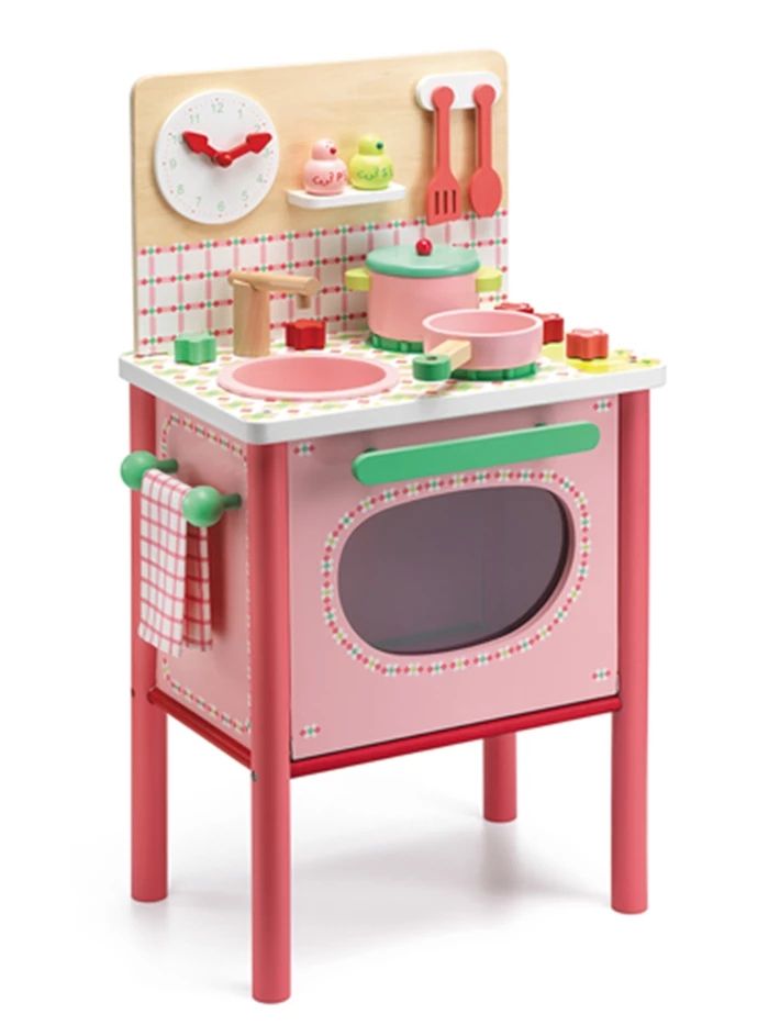 Djeco Role Play Children's Kitchen Purple