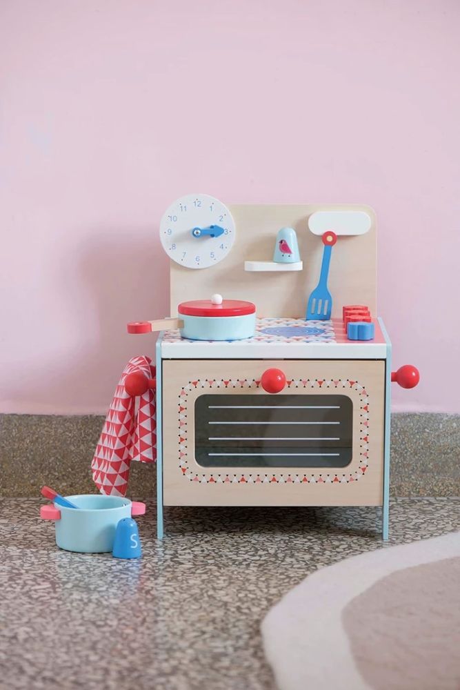 Djeco role play blue children's kitchen