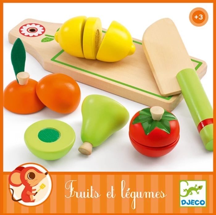 Djeco jeu de rôle découpe fruits et légumes