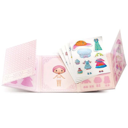 Djeco Miss Lilypink - 40 removable stickers
