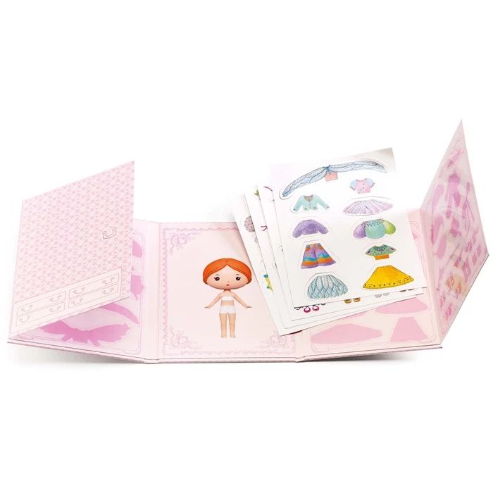 Djeco Miss Lilyruby - 40 removable stickers