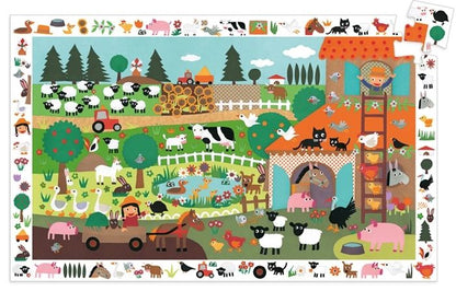 Djeco On the Farm, 35 pieces