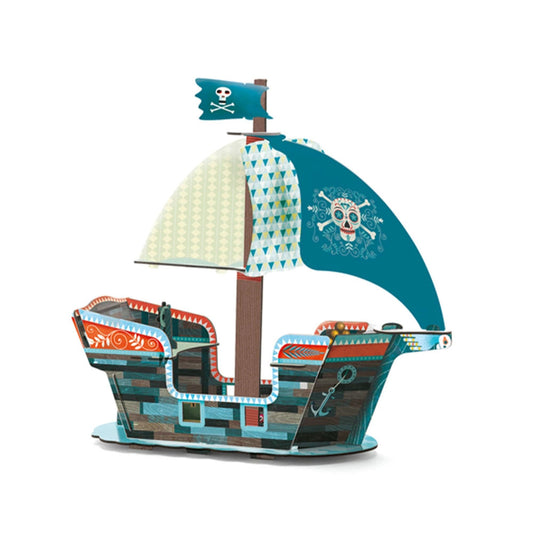 Djeco The Pirate Ship, 3D