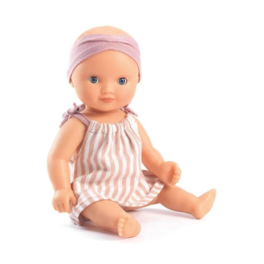 Djeco bath doll girl, 32 cm