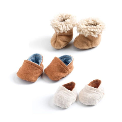 Djeco Pomea slippers 3 pairs