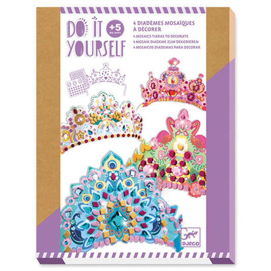 Djeco Do it Yourself - Diadèmes Mosaïque Princesse