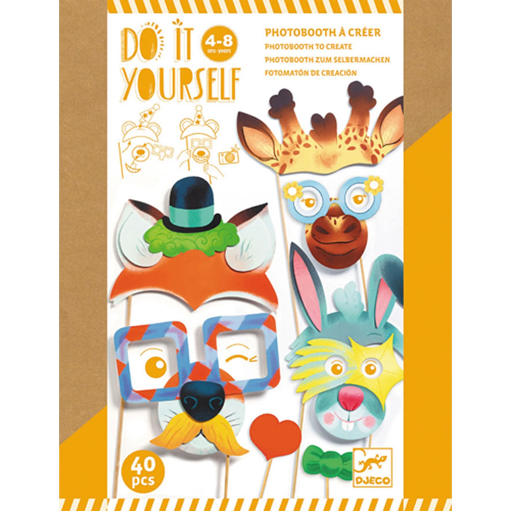 Djeco DIY - Photobooth Tiere