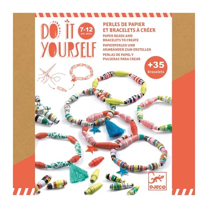 Djeco DIY - Paper beads and bracelets pop