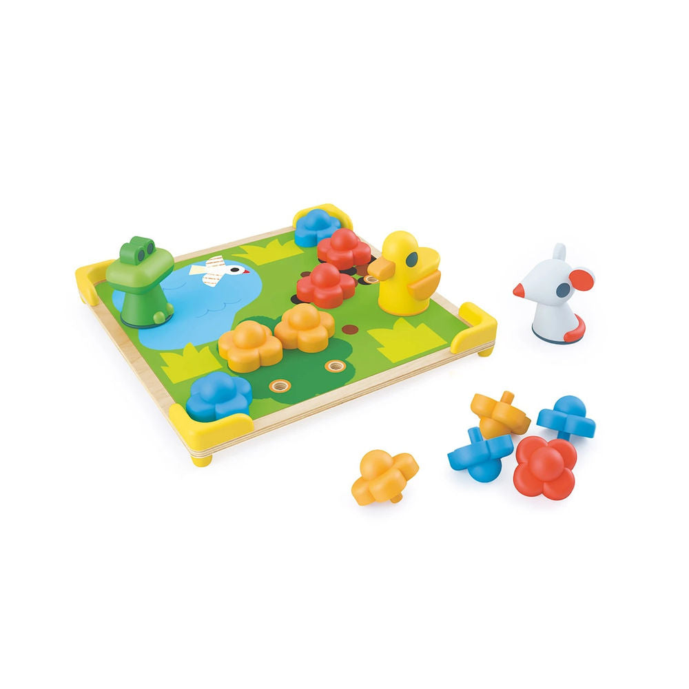 Djeco Lernspiel Mosaico Ducky & Co
