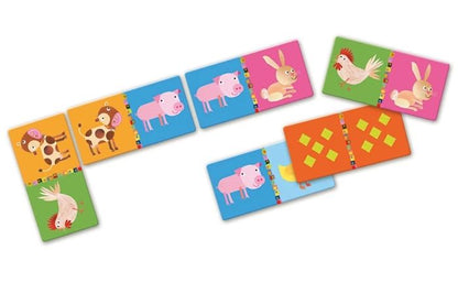 Djeco educational game Domino Farm