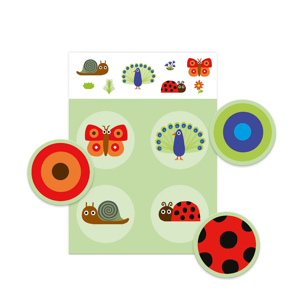 Djeco Lernspiel Lotto Federn & Pelz (mult)