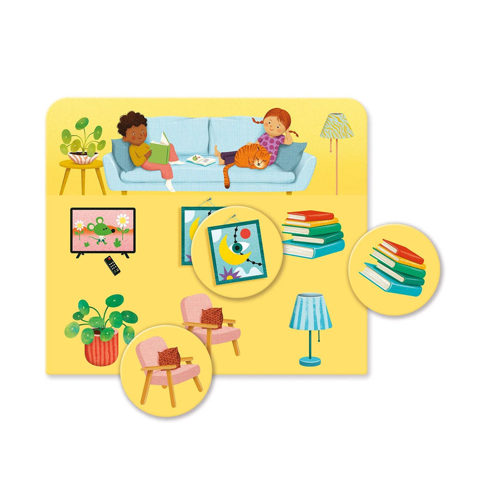 Djeco Lernspiel Loto Haus (mult)