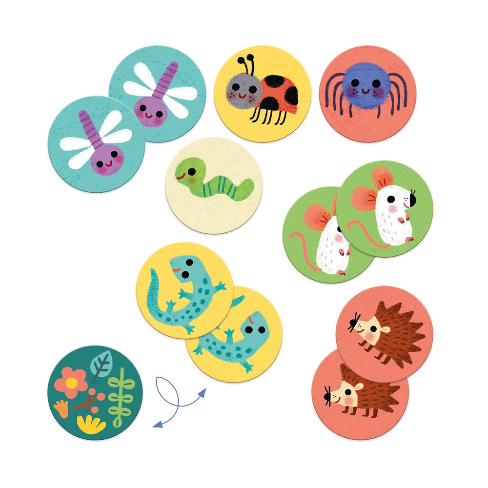 Djeco Memo Kleine Tiere (mult)