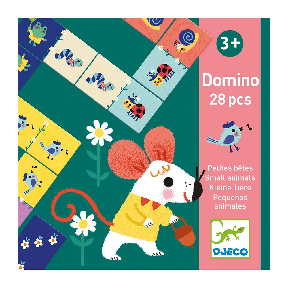 Djeco Domino Kleine Tiere (mult)