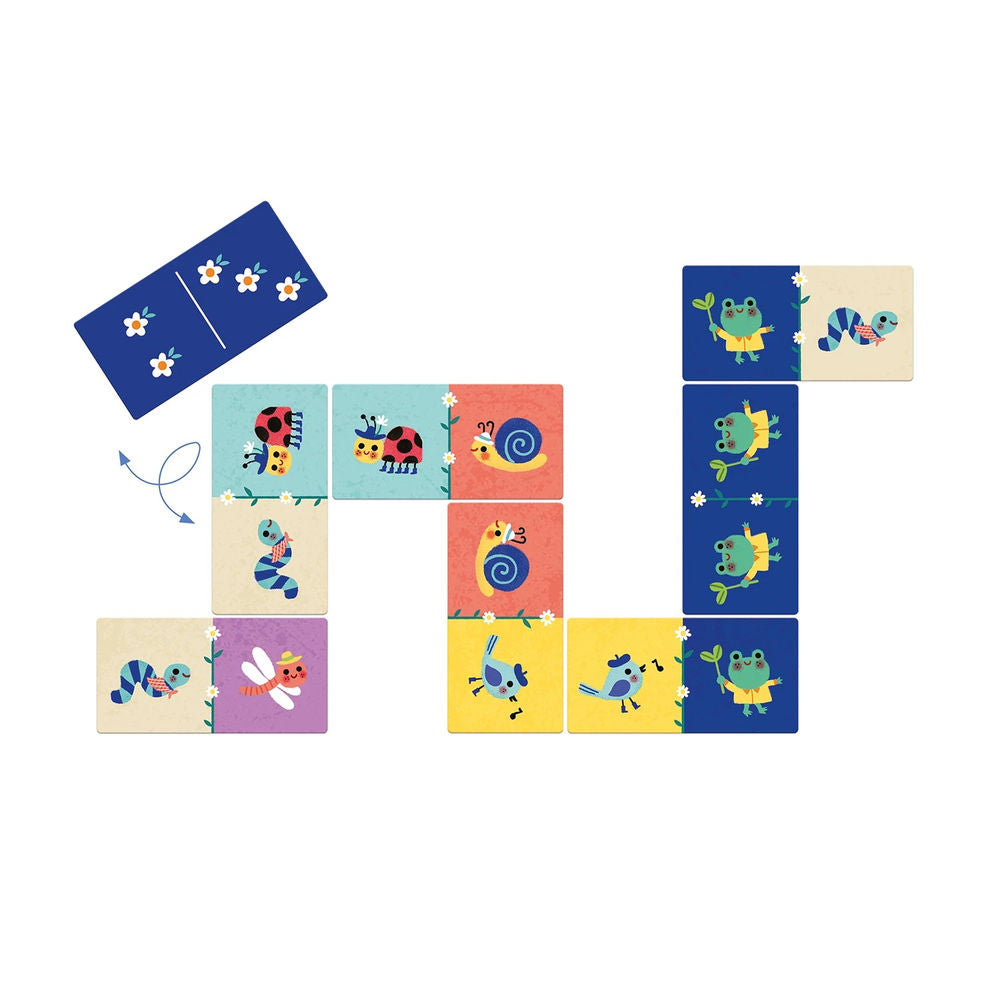 Djeco Domino Kleine Tiere (mult)