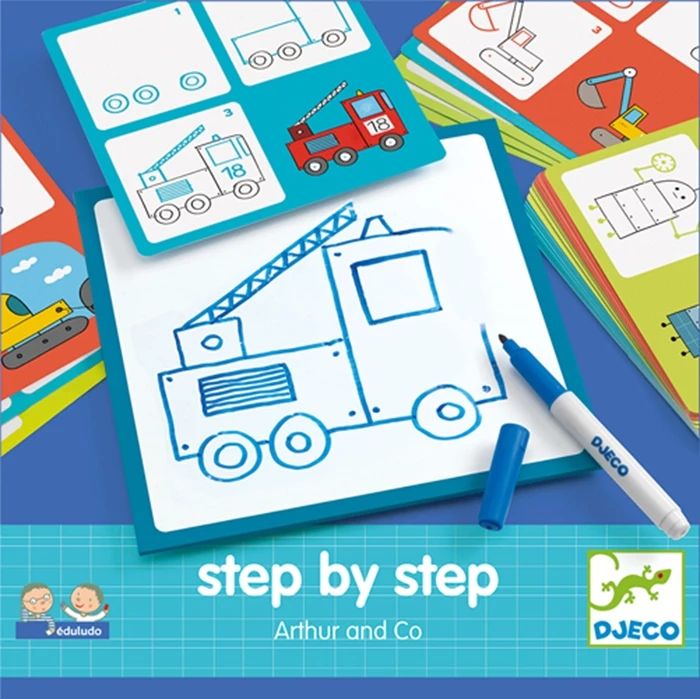 Djeco Eduludo Step by step Arthur and Co