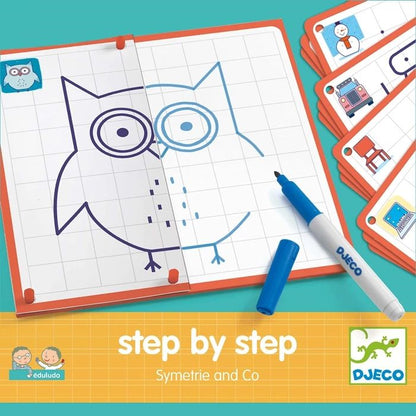 Djeco Eduludo Step by step Symetrie and Co