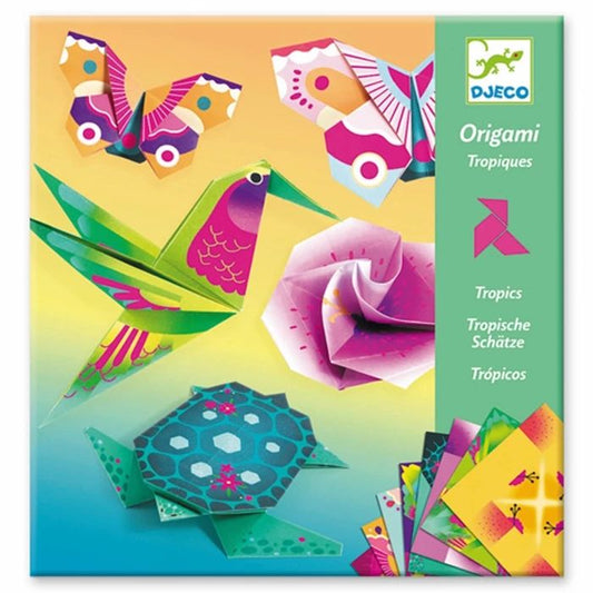 Djeco Origami Trésors Tropicaux
