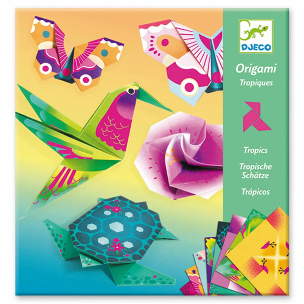 Djeco Origami Tropische Schätze